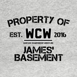 Property of James' Basement T-Shirt